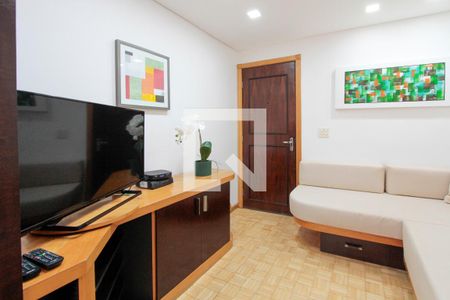 Sala de apartamento à venda com 1 quarto, 57m² em Barra da Tijuca, Rio de Janeiro