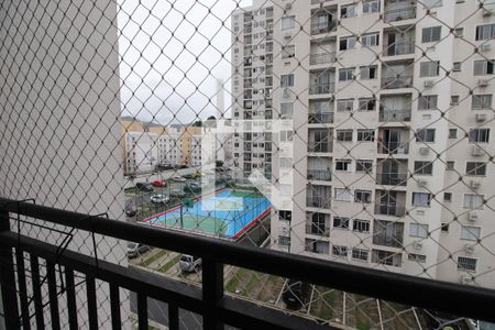 Varanda da sala de apartamento para alugar com 3 quartos, 55m² em Sampaio, Rio de Janeiro