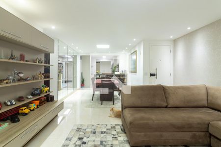 Sala de apartamento à venda com 3 quartos, 141m² em Paraíso do Morumbi, São Paulo