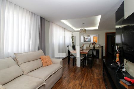 Sala de apartamento à venda com 4 quartos, 120m² em Buritis, Belo Horizonte