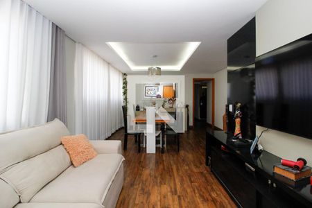 Sala de apartamento à venda com 4 quartos, 120m² em Buritis, Belo Horizonte