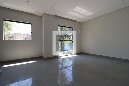 Sala de casa à venda com 3 quartos, 128m² em Parque Jaçatuba, Santo André