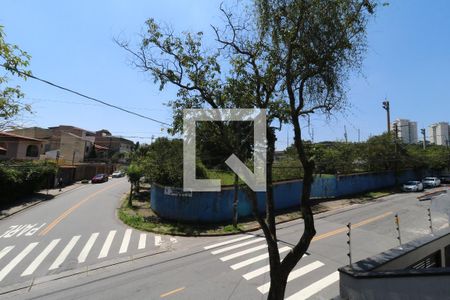 Vista da Sacada da Sala de casa à venda com 3 quartos, 128m² em Parque Jaçatuba, Santo André