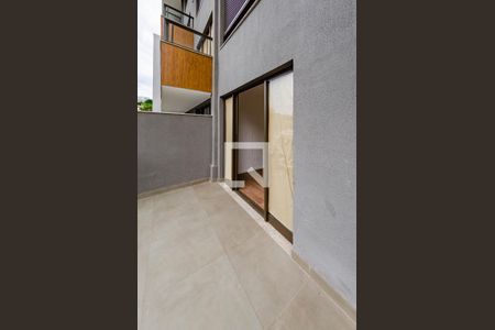 Varanda de apartamento à venda com 1 quarto, 62m² em Estoril, Belo Horizonte