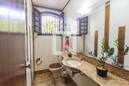 Lavabo da Sala 2 de casa à venda com 4 quartos, 315m² em Fernão Dias, Belo Horizonte