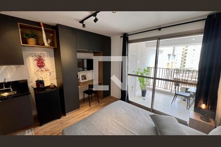 Quarto  de kitnet/studio para alugar com 1 quarto, 27m² em Sumarezinho, São Paulo