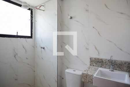 Banheiro do Quarto de apartamento à venda com 3 quartos, 70m² em Renascença, Belo Horizonte