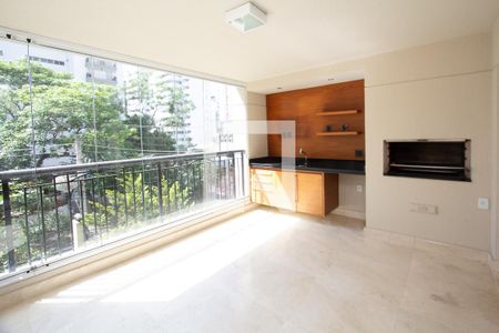 Varanda de apartamento para alugar com 3 quartos, 165m² em Moema, São Paulo