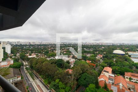 Sala - Vista de apartamento para alugar com 2 quartos, 50m² em Santo Amaro, São Paulo