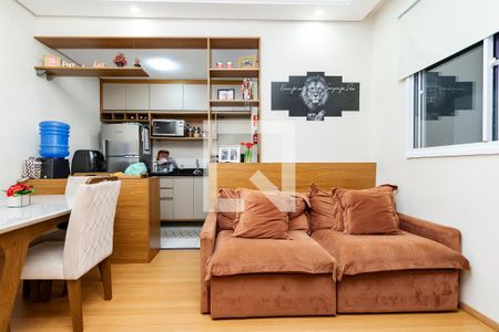 Sala de apartamento para alugar com 2 quartos, 42m² em Parque Maria Helena, São Paulo