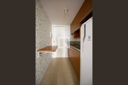 Cozinha de kitnet/studio para alugar com 1 quarto, 24m² em Jardim Paulista, São Paulo