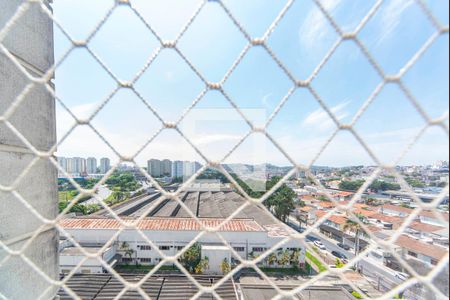 Vista da Sala de apartamento à venda com 2 quartos, 47m² em Vila Homero Thon, Santo André