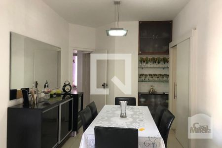 Sala  de apartamento à venda com 3 quartos, 95m² em Funcionários, Belo Horizonte