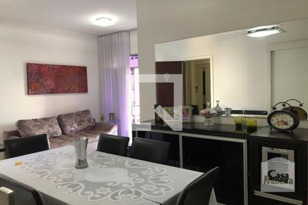 Sala  de apartamento à venda com 3 quartos, 95m² em Funcionários, Belo Horizonte