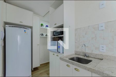 Cozinha de casa de condomínio à venda com 1 quarto, 23m² em Vila Mariana, São Paulo