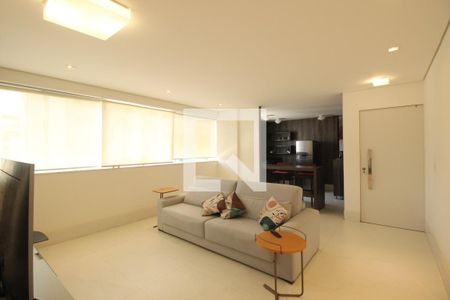 Sala  de apartamento à venda com 2 quartos, 70m² em Funcionários, Belo Horizonte