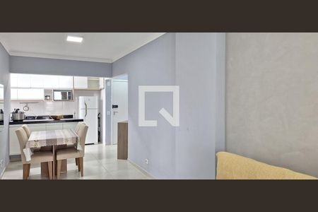 Sala de apartamento para alugar com 2 quartos, 72m² em Cidade Ocian, Praia Grande