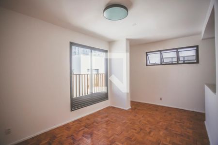 Sala de Estar de apartamento para alugar com 1 quarto, 44m² em Vila Clementino, São Paulo