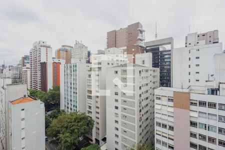 Vista da Sala de apartamento à venda com 3 quartos, 191m² em Cerqueira César, São Paulo