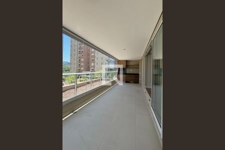 Varanda gourmet de apartamento para alugar com 3 quartos, 170m² em Centro Empresarial Tamboré, Santana de Parnaíba