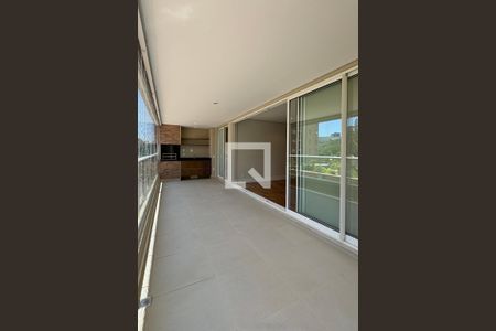 Varanda gourmet de apartamento para alugar com 3 quartos, 170m² em Centro Empresarial Tamboré, Santana de Parnaíba