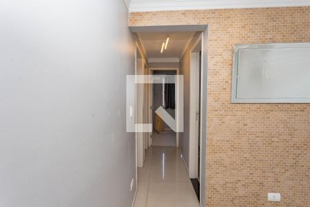 Corredor  de apartamento à venda com 3 quartos, 68m² em Centro, Diadema