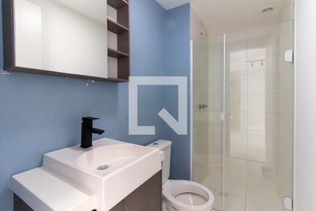 Banheiro de apartamento para alugar com 1 quarto, 34m² em Lapa, São Paulo