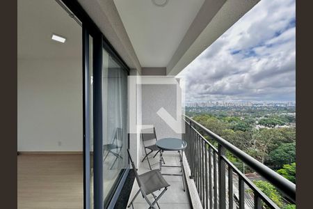 Sacada de kitnet/studio para alugar com 0 quarto, 27m² em Santo Amaro, São Paulo