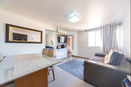 Sala de apartamento à venda com 2 quartos, 55m² em Jardim Alvorada, Santo André