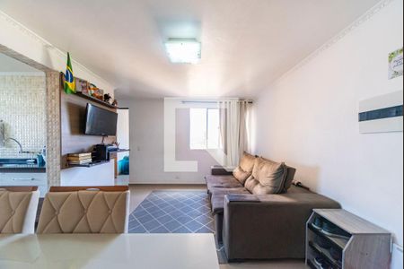 Sala de apartamento à venda com 2 quartos, 55m² em Jardim Alvorada, Santo André