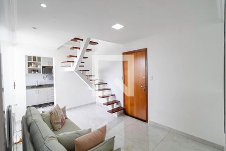 Sala 1 de apartamento à venda com 2 quartos, 107m² em Bom Jesus, Contagem