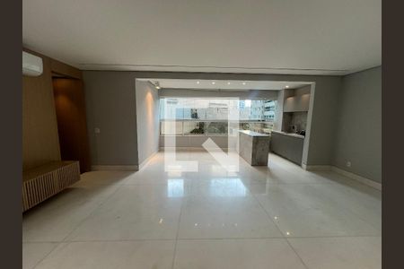 Sala de apartamento para alugar com 3 quartos, 113m² em Vila da Serra, Nova Lima