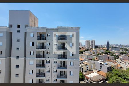 Sacada - Vista de apartamento à venda com 2 quartos, 51m² em Santa Terezinha, Santo André