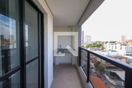 Varanda e Área de Serviço de apartamento à venda com 2 quartos, 57m² em Jardim, São Caetano do Sul