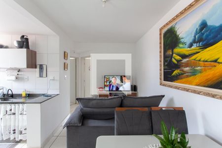 Sala de apartamento à venda com 2 quartos, 44m² em Jaqueline, Belo Horizonte