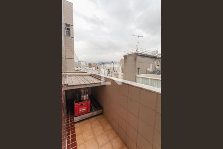 Varanda da Sala 1 de apartamento à venda com 4 quartos, 190m² em Lourdes, Belo Horizonte