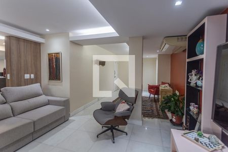 Sala 1 de apartamento à venda com 4 quartos, 190m² em Lourdes, Belo Horizonte