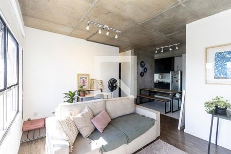 Sala de apartamento à venda com 1 quarto, 70m² em Vila Leopoldina, São Paulo