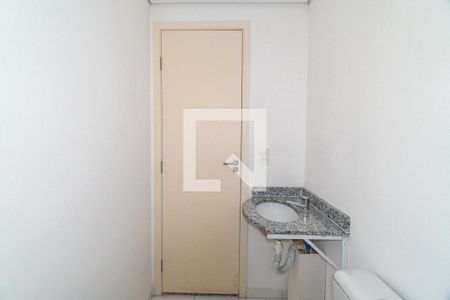 Banheiro da Suíte de apartamento à venda com 2 quartos, 57m² em Vila Caraguata, São Paulo