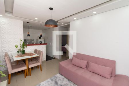 Sala de apartamento para alugar com 2 quartos, 45m² em Bernardo Monteiro, Contagem