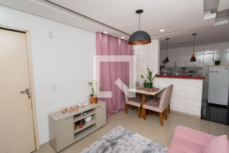 Sala de apartamento para alugar com 2 quartos, 45m² em Bernardo Monteiro, Contagem