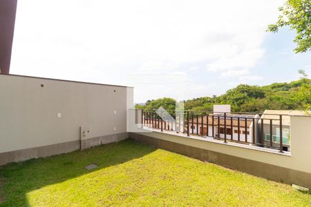 Varanda da Sala de casa de condomínio à venda com 3 quartos, 242m² em Bairro das Palmeiras, Campinas