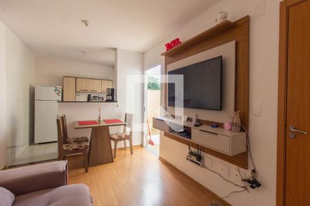 Sala de apartamento para alugar com 2 quartos, 37m² em Jansen, Gravataí