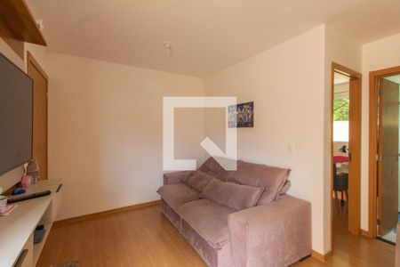 Sala de apartamento para alugar com 2 quartos, 37m² em Jansen, Gravataí