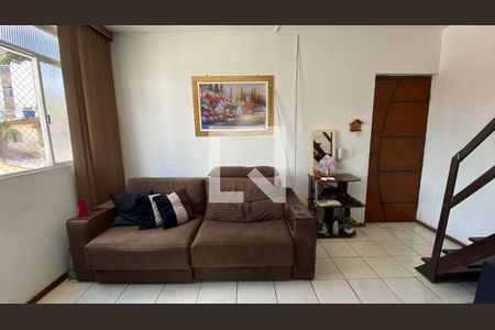 Sala de apartamento para alugar com 2 quartos, 90m² em Nova Granada, Belo Horizonte