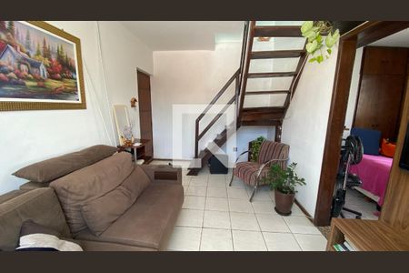 Sala de apartamento para alugar com 2 quartos, 90m² em Nova Granada, Belo Horizonte