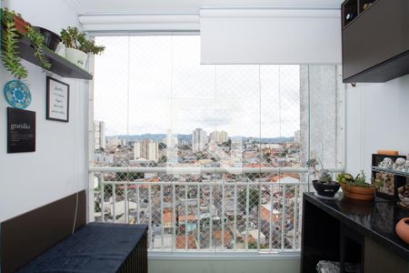 Varanda de apartamento à venda com 2 quartos, 57m² em Vila Sao Paulo, Guarulhos