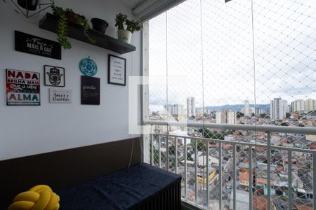 Varanda de apartamento à venda com 2 quartos, 57m² em Vila Sao Paulo, Guarulhos