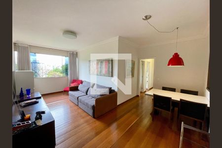 sala  de apartamento à venda com 3 quartos, 98m² em Estoril, Belo Horizonte