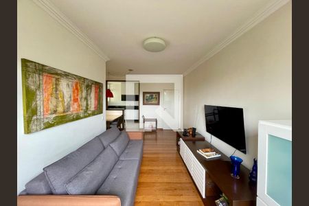 sala  de apartamento à venda com 3 quartos, 98m² em Estoril, Belo Horizonte